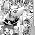 【エロ漫画】ハチミツ泥棒の人間の男たちに怒り心頭のスタイル抜群な女王蜂の美女…毒針で男たちを痺れさせ騎乗位とバックで干からびて死ぬまで精子を搾り取りボテ腹にｗｗｗ【ノーチル青色：キラービー出現注意報！】