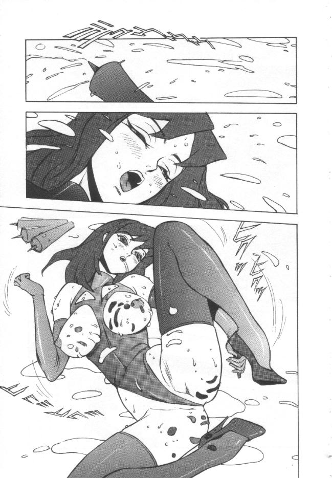 【エロ漫画】調教室で変態オナニーし続ける淫乱ドM少女。発情が止まらない彼女は極太ディルドで騎乗位してイキまくる！【冬魔乱：二穴バイフフレイ ボンデージ令嬢】