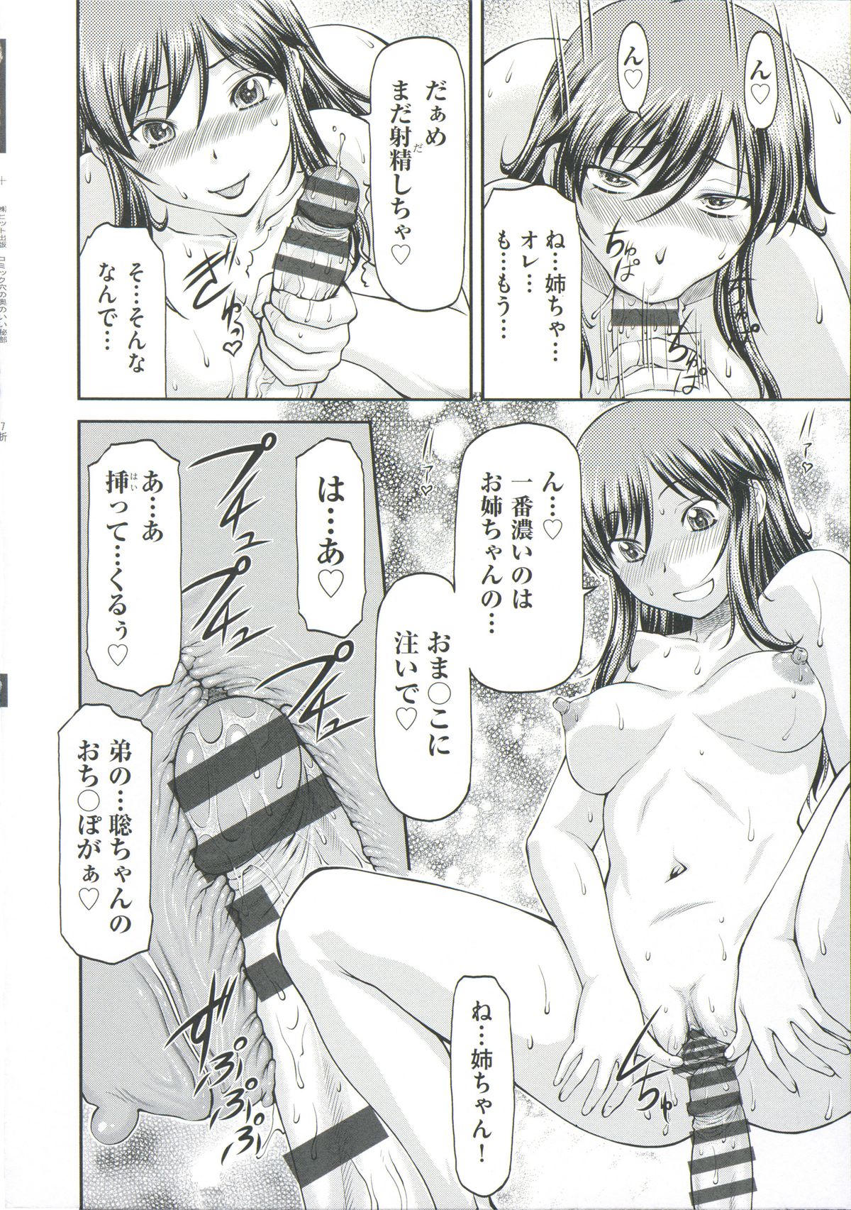【エロ漫画】弟の部屋をピッキングしていた巨乳姉…帰宅した弟に怒られたが泊めてほしいとお願いしてその夜近親相姦をする!【流一本:シスブラ】