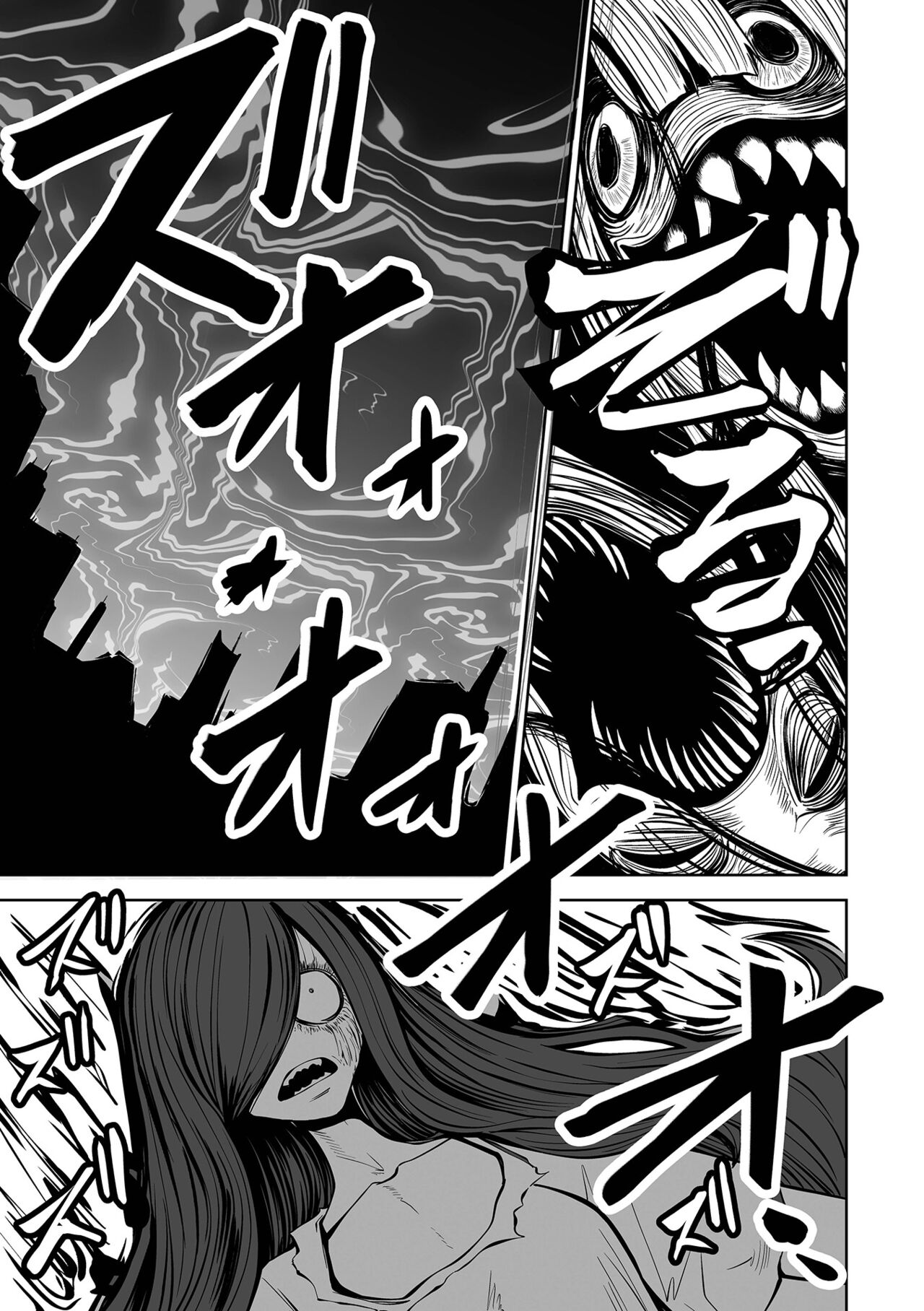 【エロ漫画】人間界に潜入して捕食し続ける悪魔少女たち。不良に絡まれた彼女たちはリョナプレイで体を乗っ取った挙げ句、異種人外セックスまでもさせる！【阪本KAFKA：降臨！ 悪魔フレンズ 後編】