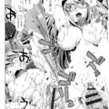 【エロ漫画】男たちに調教されちゃう巨乳の淫乱魔法少女…騎乗位やバックで生ハメ中出し輪姦レイプされちゃう【おおとりりゅうじ：初めては♥と共に】